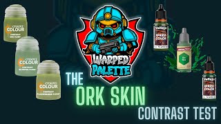 Ork Skin Test using Contrast Paints - The Results
