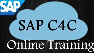 SAP C4C TRAINING Video | Cloud For Customer Online tutorials | SAP C4C DEMO