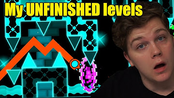 Mijn oude ONVOLTOOIDE LEVELS! (GD 1.9 en ouder) // Geometry Dash