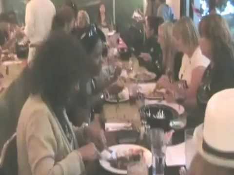 DEBBIE JACKSON ATTENDS MJ ANNIVERSARY DINNER AT EN...