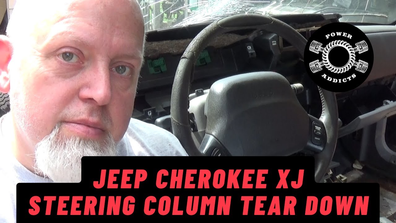 Jeep Cherokee XJ Steering column Tear down 