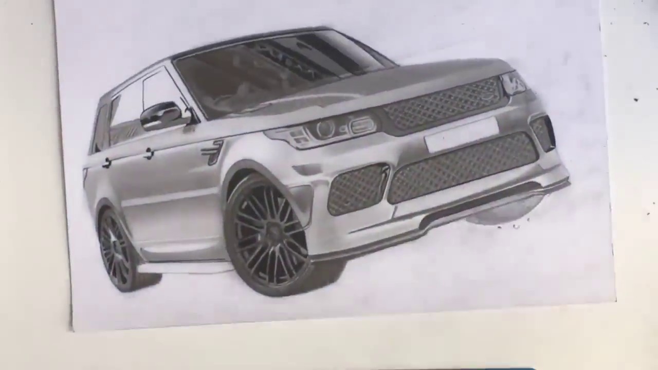 It's just a photo of Crazy Range Rover Drawing It is an image of Crazy Range Rover Drawing