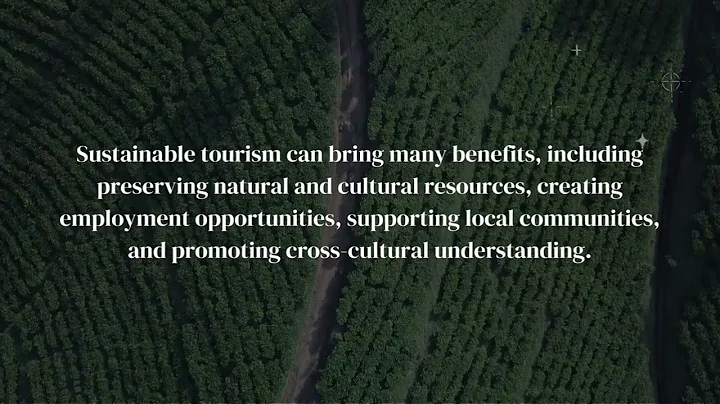 Introduction to Sustainable Tourism