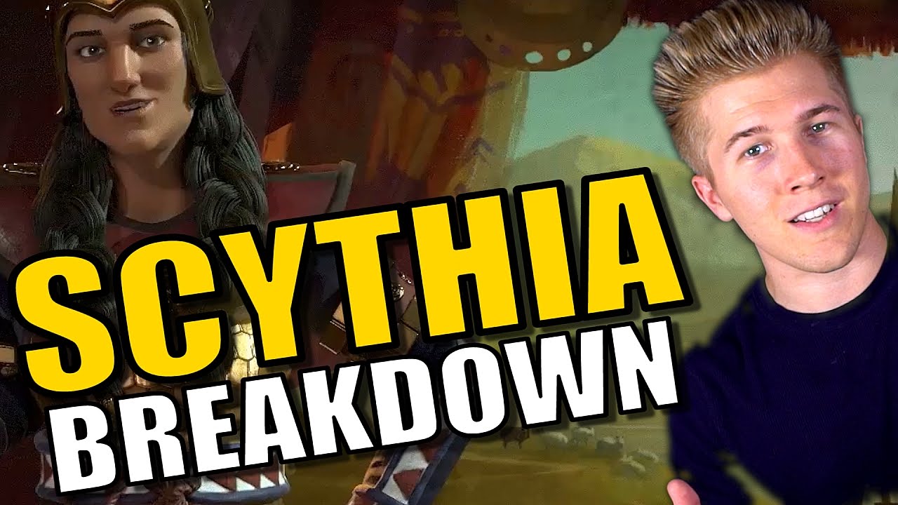 Civilization 6: Gameplay - Scythia  [Leader Tips & Strategy Breakdown]