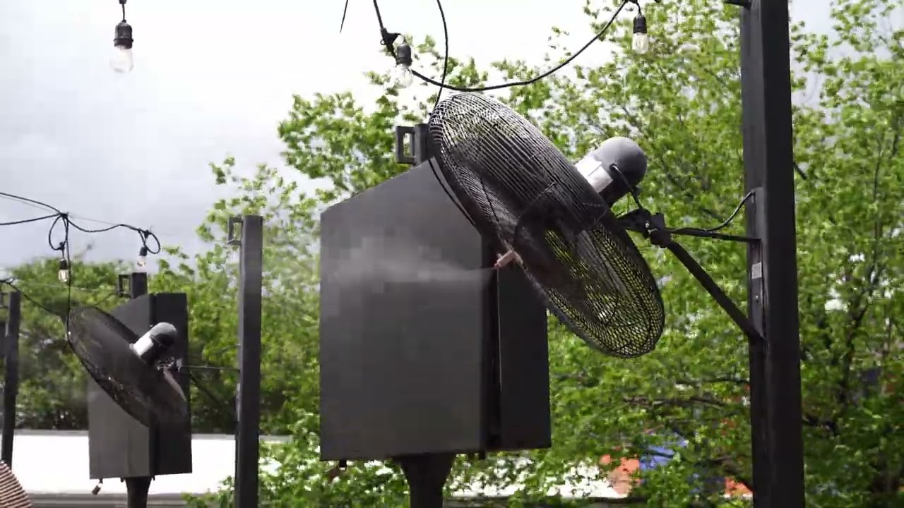 Misting Fan Kit - High Pressure Retro Kit