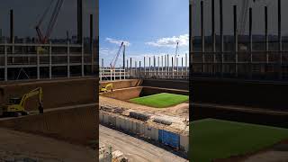 From Dirt to a $1 Billion Football Stadium ⚽🏟️ #shorts