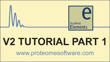 Scaffold Elements 2 Tutorial 1: Loading Data into Scaffold Elements
