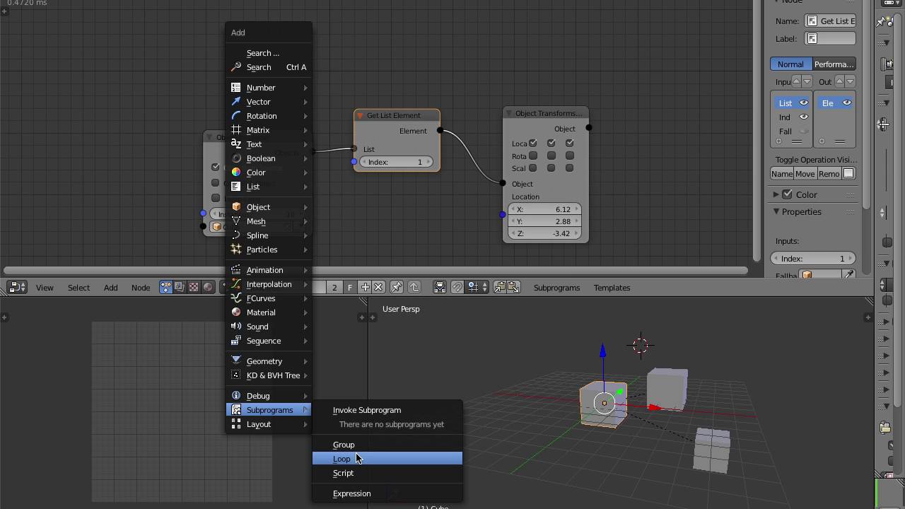 BLENDERSUSHI / AN Instancing Basic (LIVENODING001) YouTube