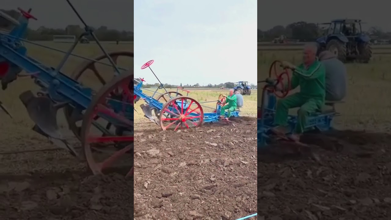 Vintage Tractor Farming: Nostalgic Scenes from Old-style Agriculture | 