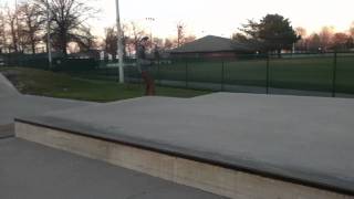 Backside 180 Off Ledge