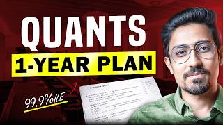 CAT 2026 Quant Section Strategy | Full year Plan for beginners