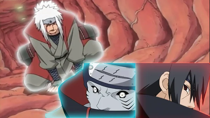 Jiraya saves Naruto from Itachi and Kisame | Jiraiya vs Itachi and Kisame | Naruto Eng Sub
