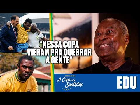 Edu: o jogador mais jovem a ir para uma Copa do Mundo pelo Santos FC
