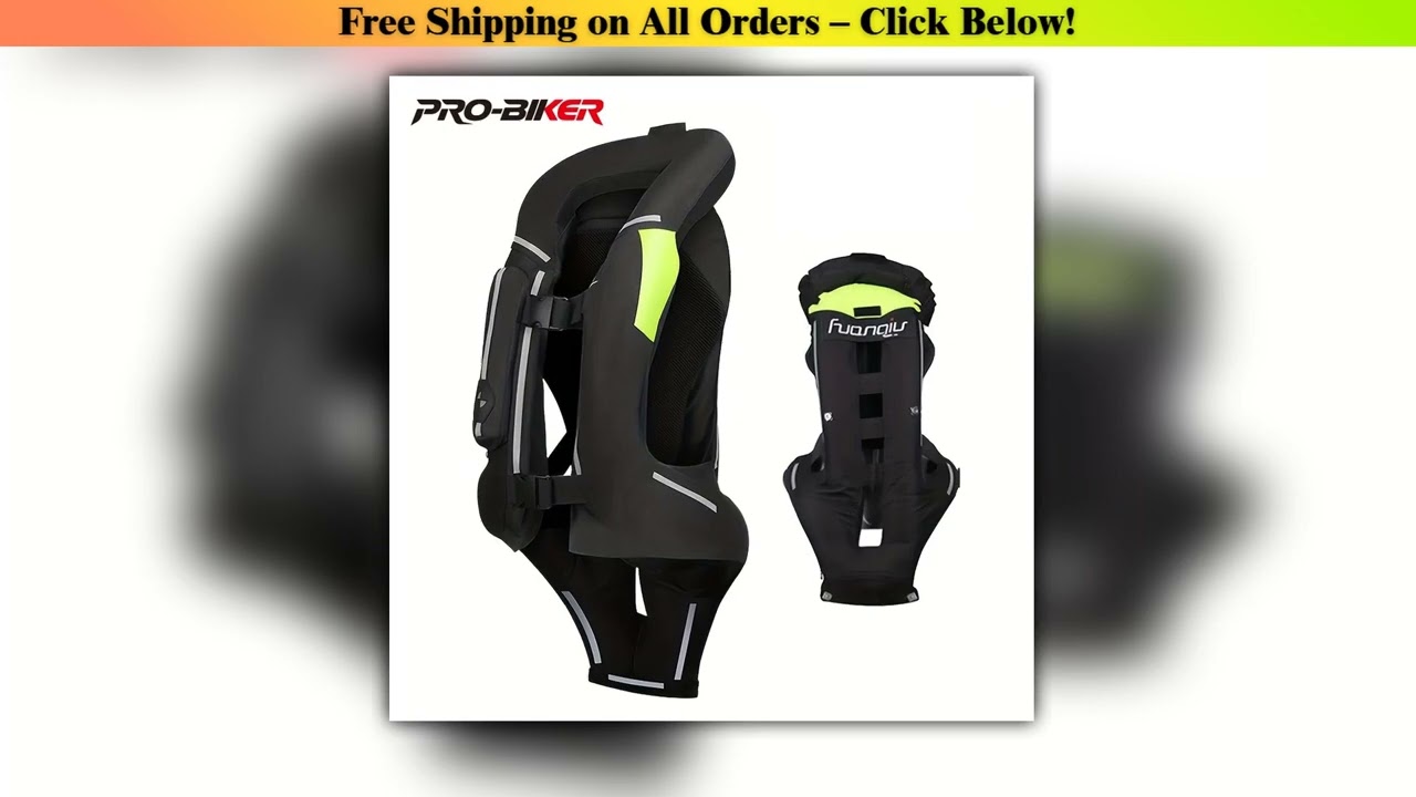 Motorcycle Airbag Vest Men Life Jackets Motorcycle Jacket Reflective Motocross Air Bag Moto Vest