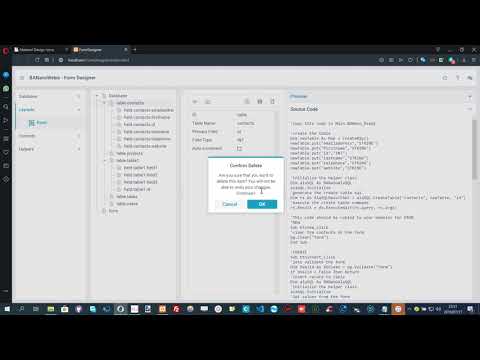 BANanoWebix App Creation Process - The UI