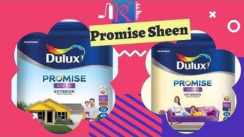 Dulux Promise Sheen | Kanishka paint shop | Dulux paints | kallakurichi |👇🏻description