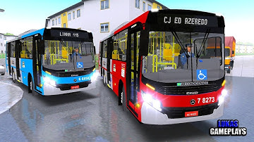 🔴[OMSI 2] Caio Apache Vip IV MIDI OF-1519 BlueTec 5 +G27 - Mapa Estrela Dalva 2.0 L115