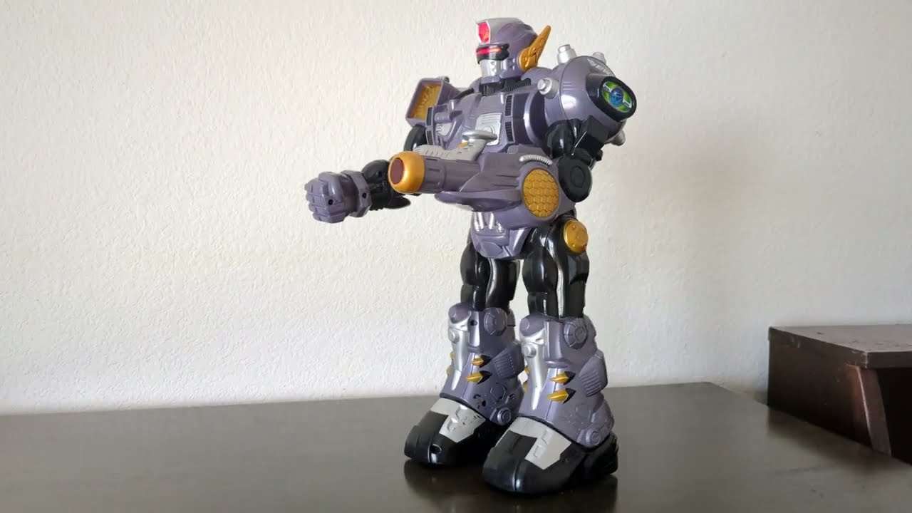 Hap-P-Kid - M.A.R.S Cybotronix - Elite Robo - Gray version W/ Yellow lights (newer model) (2nd one)