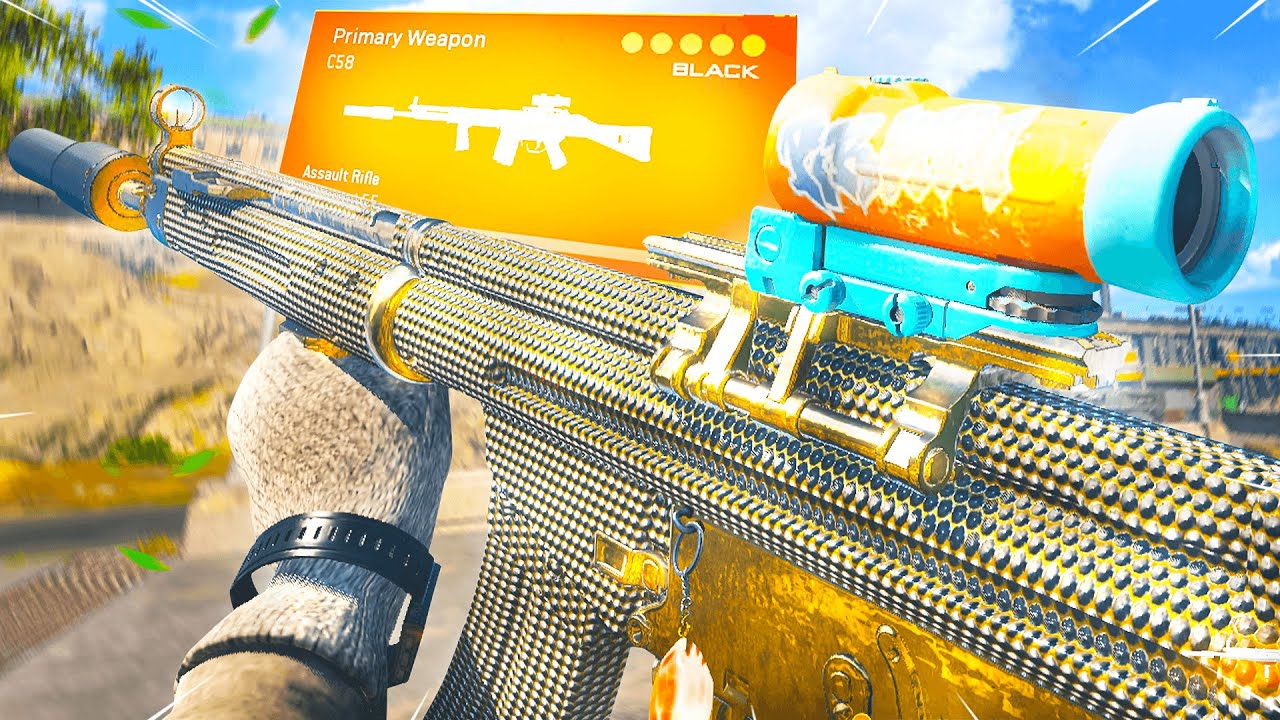 the C58 is a BEAM w/ OTS 9 on REBIRTH ISLAND! (Vanguard Warzone)