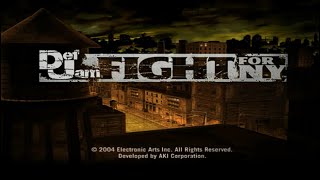 No Commentary Gameplay Def Jam: Fight for NY - PS2 - The Dragon House