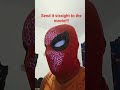 Send it straight to the movie!!! #spiderman #cyborg #ironspider