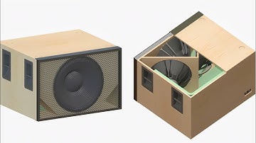 Extended LF Reflex Isobaric Subwoofer B&C SPEAKERS S221IB @DjRayaOfficial