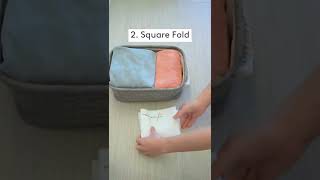 How to fold t shirt in 4 ways. shorts organization folding homehacks lifehacks home howto