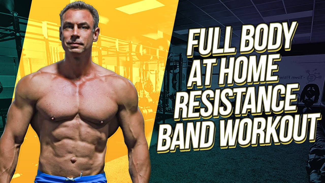 For Beginners: Resistance Band Full Body Workout at Home - YouTube