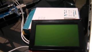 Sparkfun 128x64 Serial Graphics LCD