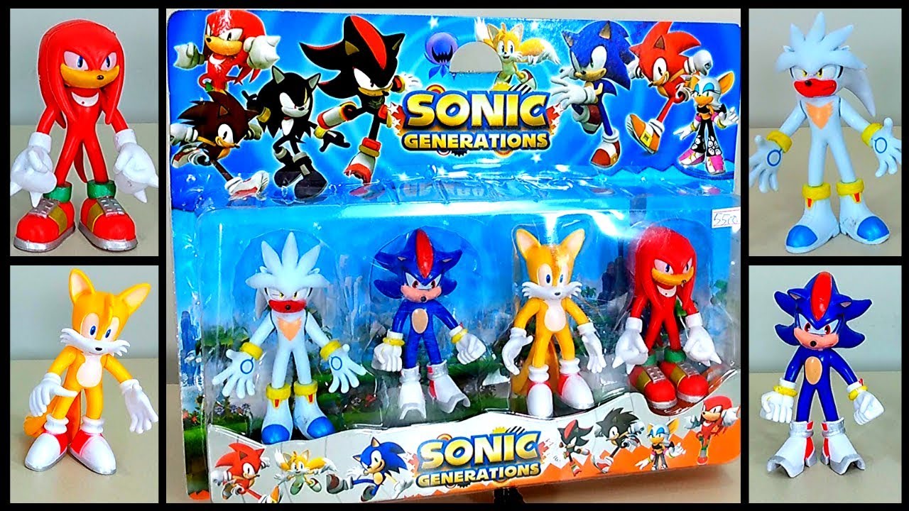 Boneco Shadow - Sonic The Hedgehog - Sega - Fun