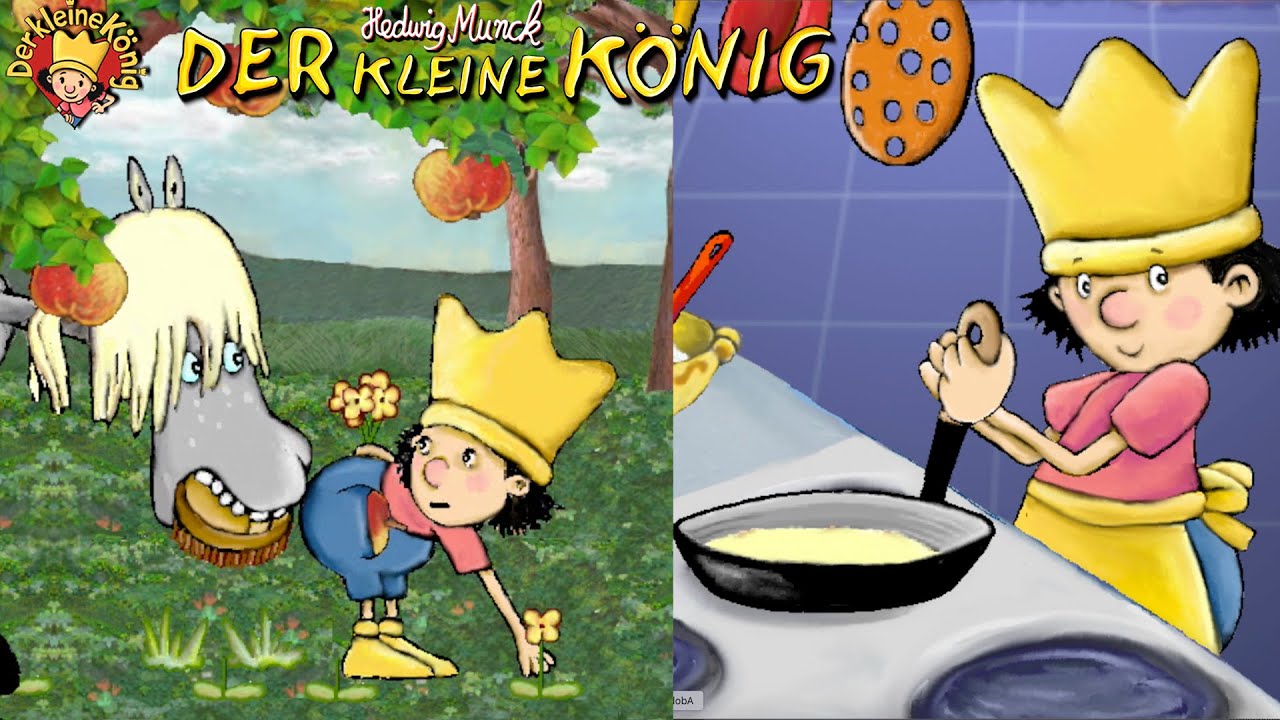 Im Sandmännchen  21 6. und 28 6. im  Kika - Der kleine König