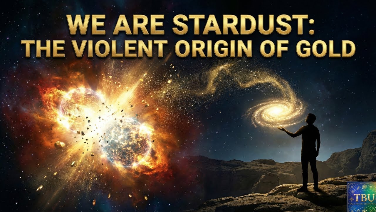 We Are Stardust: The Violent Origin of Gold & Heavy Metals!