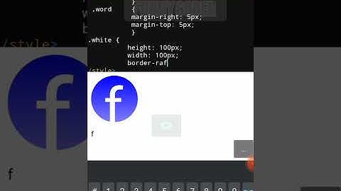 coding Facebook app logo