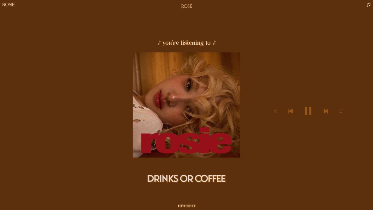rosé - drinks or coffee (sped up + reverb)