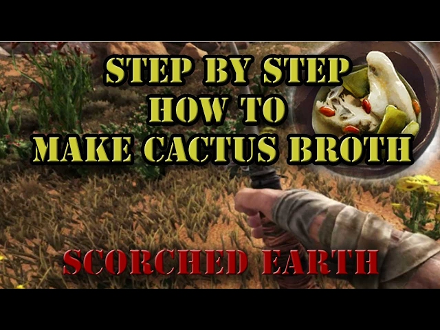 How to Make Cactus Broth - Ark Survival Evolved - YouTube