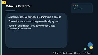 Python for Beginners #1 – Introduction | Learn Python from Scratch