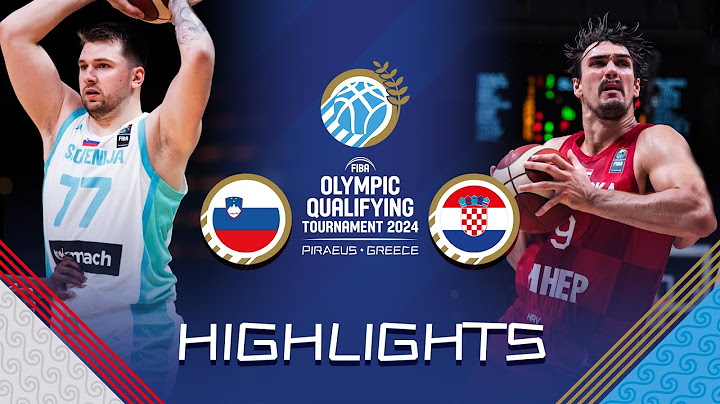 Croatia 🇭🇷 shock Slovenia 🇸🇮 with opening OQT win in Athens | Highlights | FIBA OQT 2024 Greece