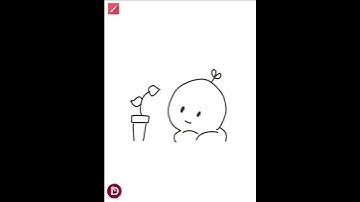 Line Art Using Infinite Painter 🖌️ #shorts