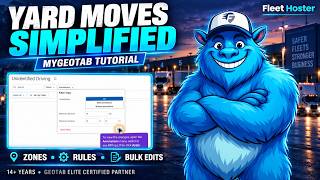 Full MyGeotab Yard Moves: Set Up Zones, Enable Rules & Bulk Edit Unassigned HOS Logs Update