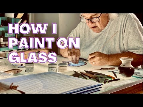 Video: Hur man målar glas på rätt sätt med glasmålningar
