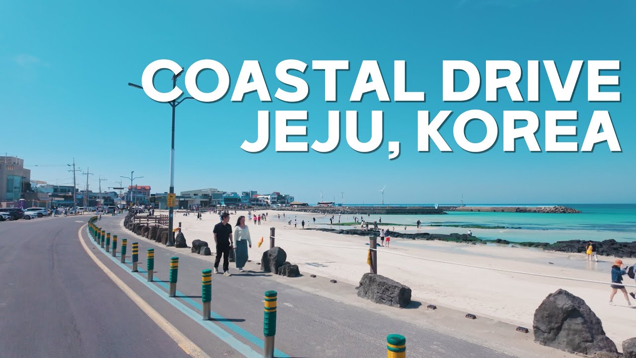 Живописная прибрежная поездка в Южной Корее — 4K-автопутешествие с видом на море