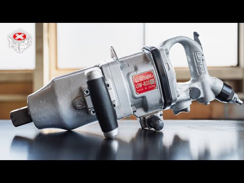 YOURS 大型エアインパクトレンチ/型式不明品/塗装してます/ホース