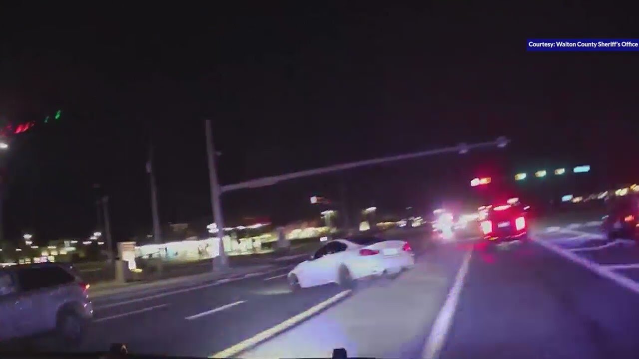WATCH: Police chase ends in crash, 10 arrested in 'Operation Burnout ...