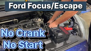 Ford Focus Escape No Crank No Start | No Power | 2013-2018 | FIX Profile