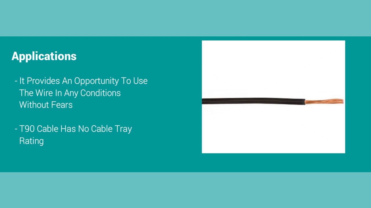 T90  PVC CSA TWN 75 SINGLE CONDUCTOR COPPER WIRE 600V