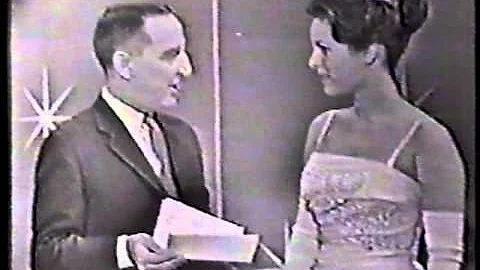 1962 Oldsmobile w/ Garry Moore & Miss America Mari...