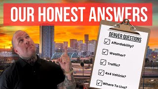 Top Questions Everyone Has About Denver Answered! (Watch This If You're Thinking Of Moving)