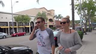 Michael Rosenbaum talks about airports having issues lately while shopping in Beverly Hills