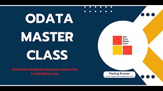 Odata Master Class Learn Abap Odata Gateway Basics