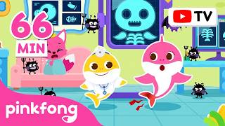 visit doctor baby shark when you re sick boo boo song healthy